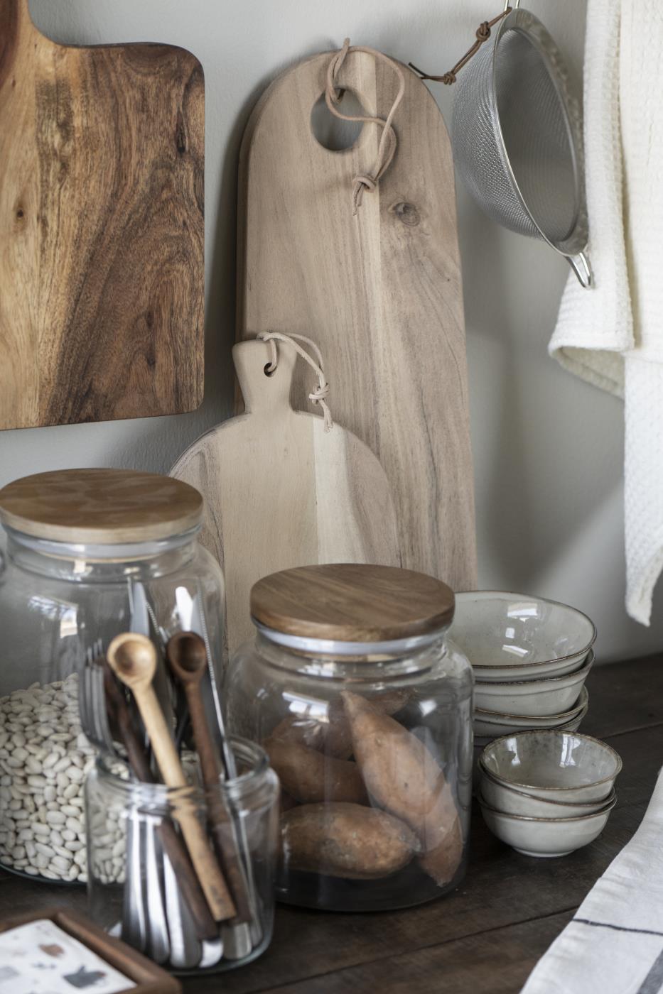Bocal de stockage en verre - XL