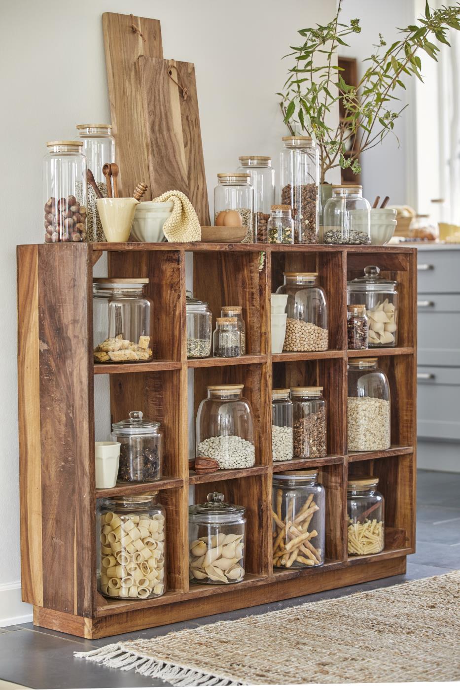 Bocal de stockage en verre - L