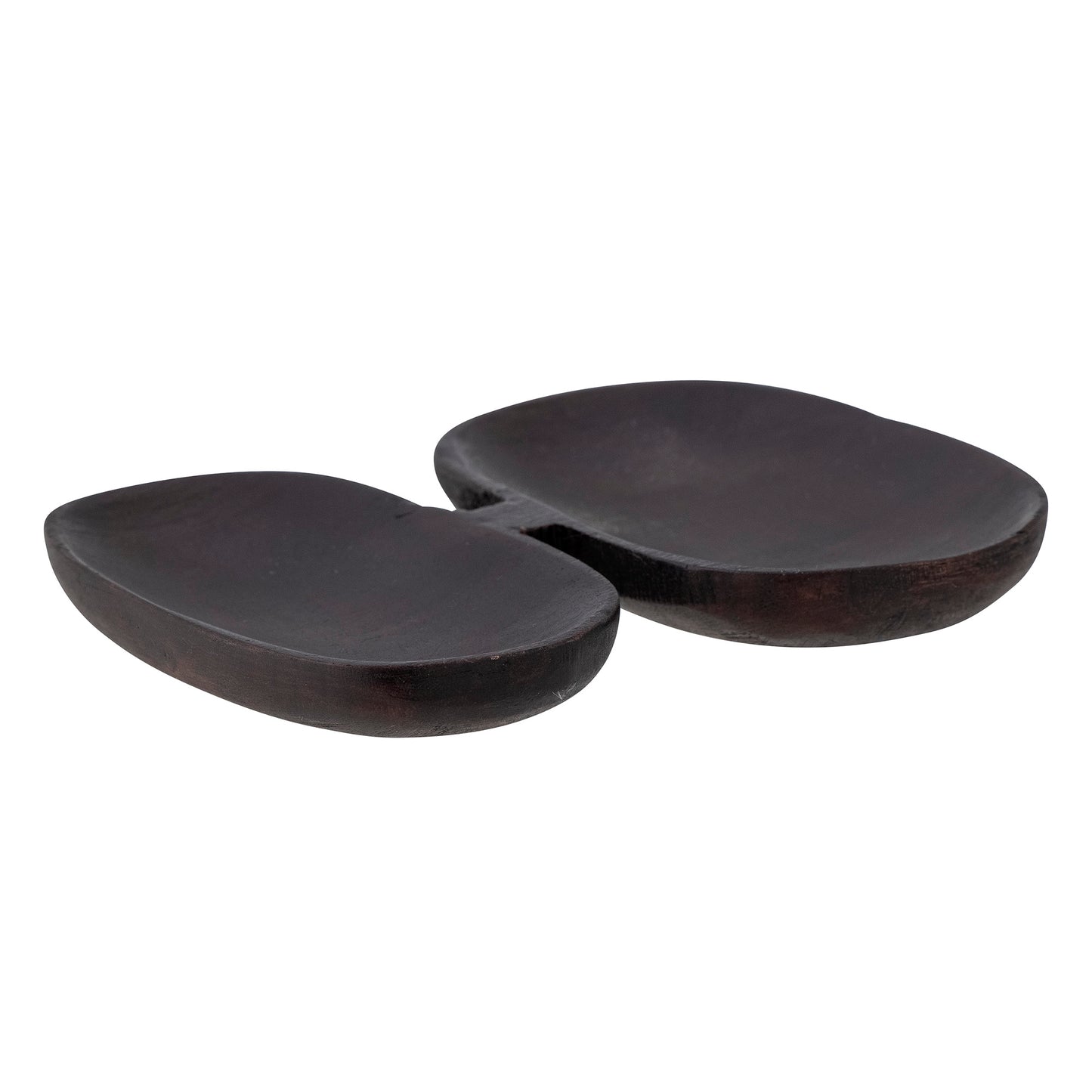 Plateau double, orga, bois de manguier