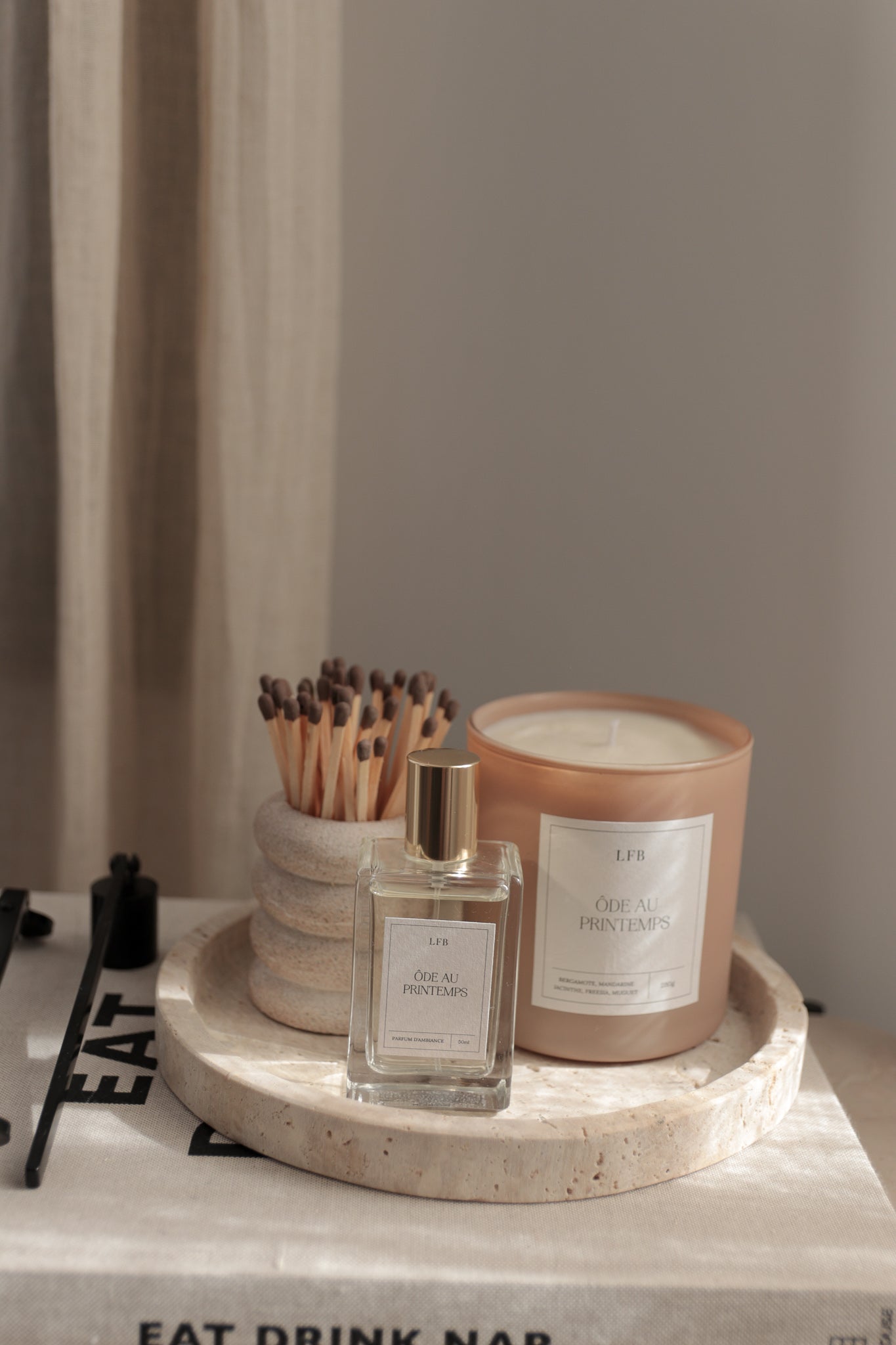 Lot de 2 boites d'allumettes